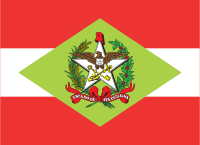 Bandeira Estado de Santa Catarina