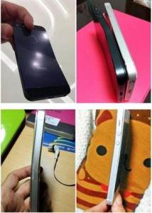 iPhone 5 torto Entortou pelo mau uso?