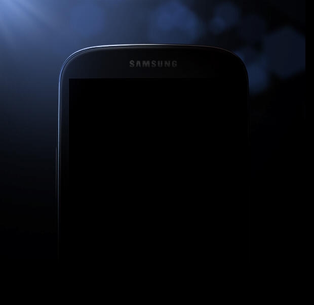 Foto oficial do teaser do Galaxy S4