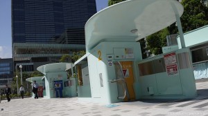 Garagem subterrânea de bike