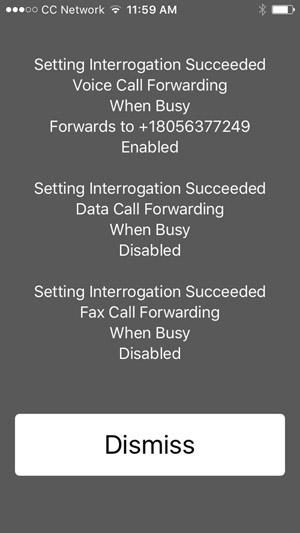 Verificar Desvio de Chamada