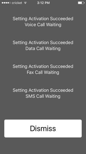 Ativar Chamada em Espera